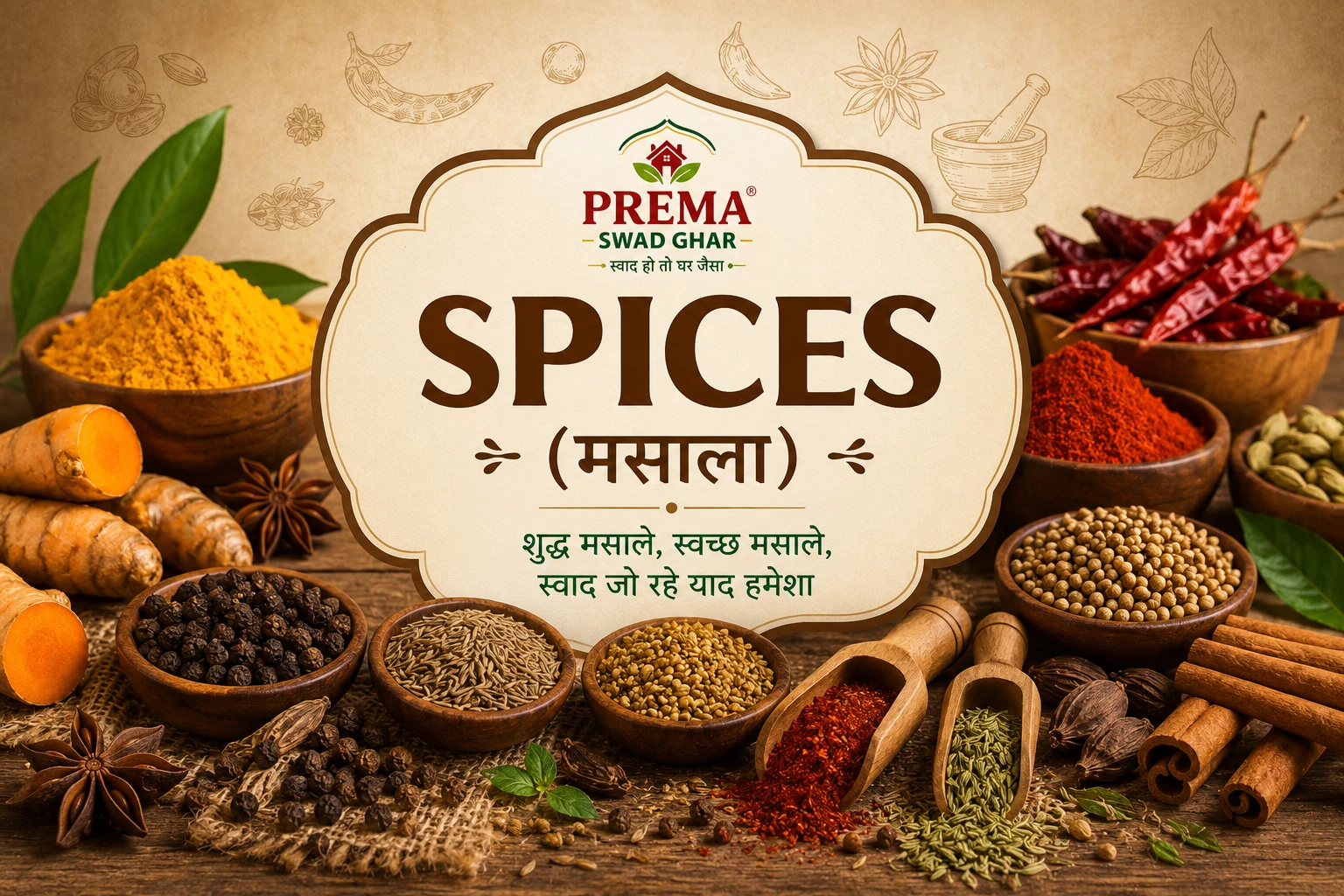 Spices  (मसाला )